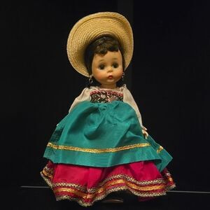 Madame Alexander Doll "ITALIAN. Vintage Collectable. 12' Inches,1960's.